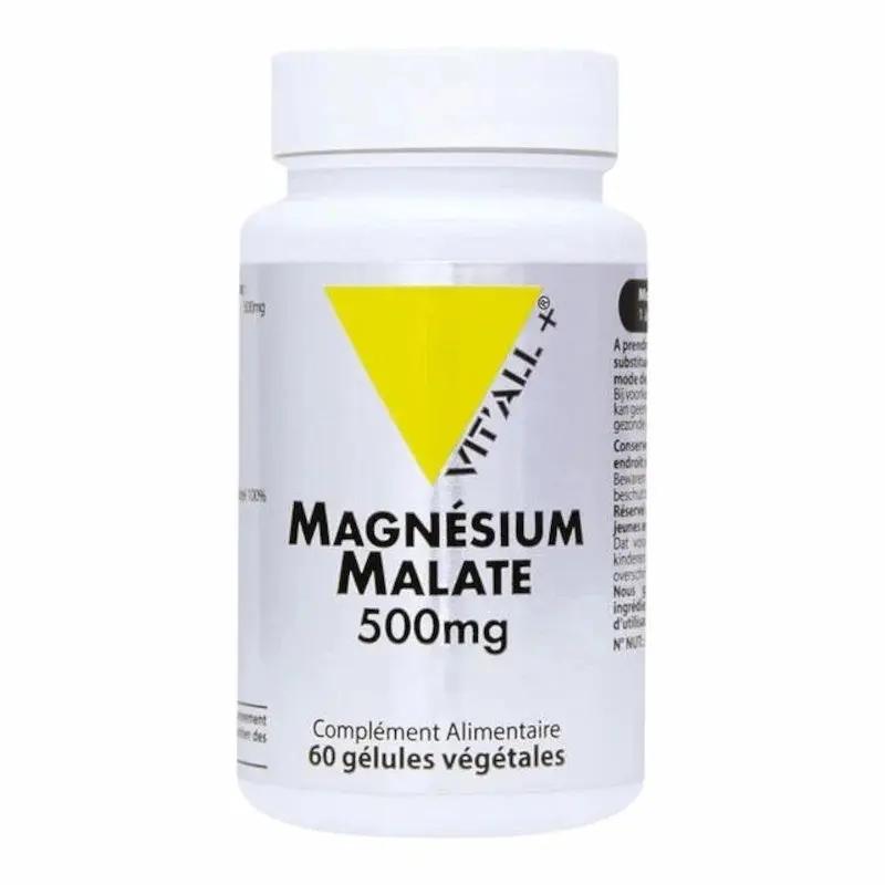 VITALL+ Magnesium Malate 500MG 60 Gelules My Store