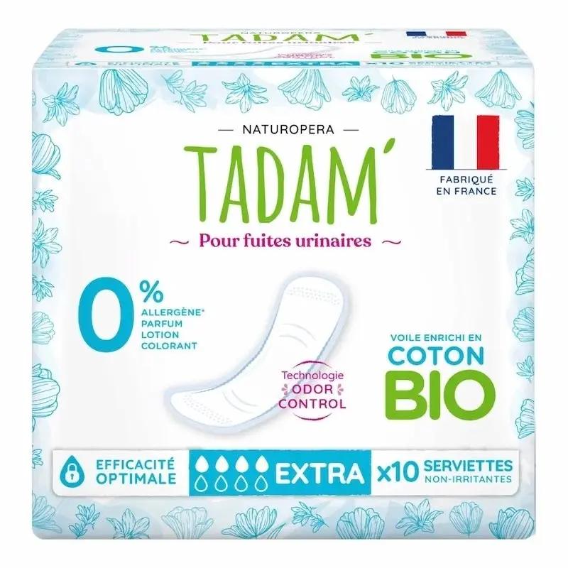Tadam Extra Urinary Leakage Towels – 10 Unités – Protection Confort & Sécurité My Store
