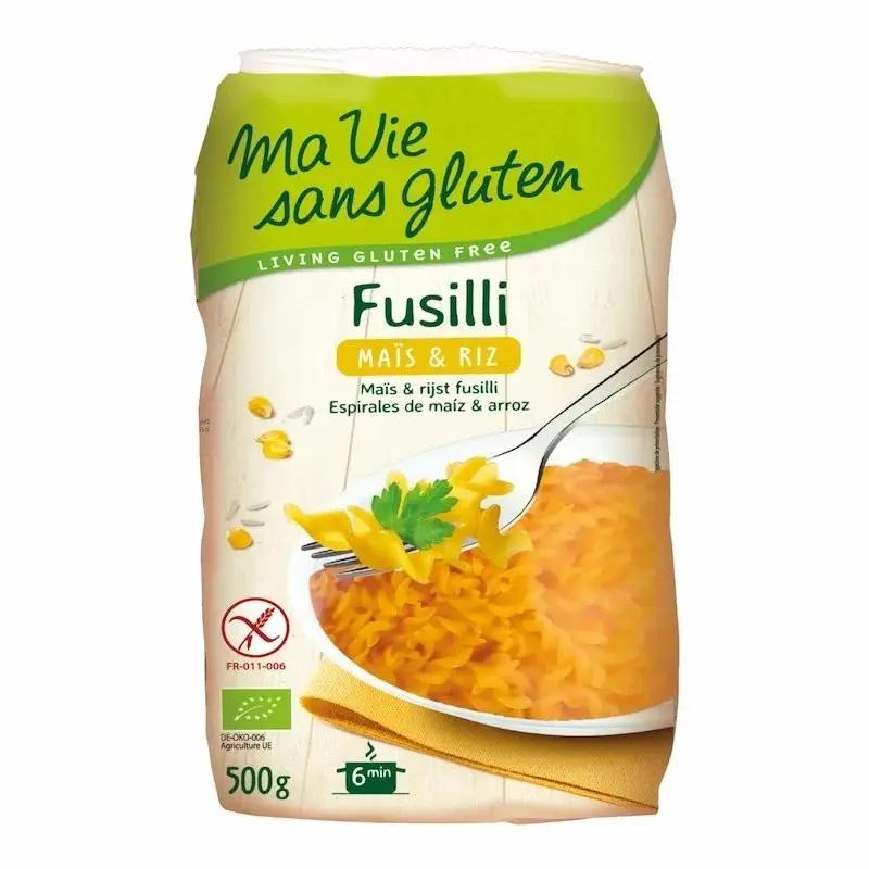Ma Vie Sans Gluten Pates Torsades Mais et Riz 500gb My Store