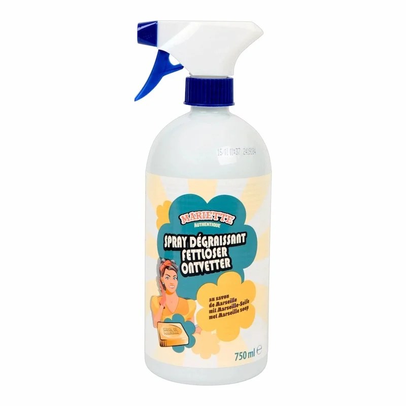 MARIETTE Authentique Spray Degraissant au Savon de Marseille – 750 ml