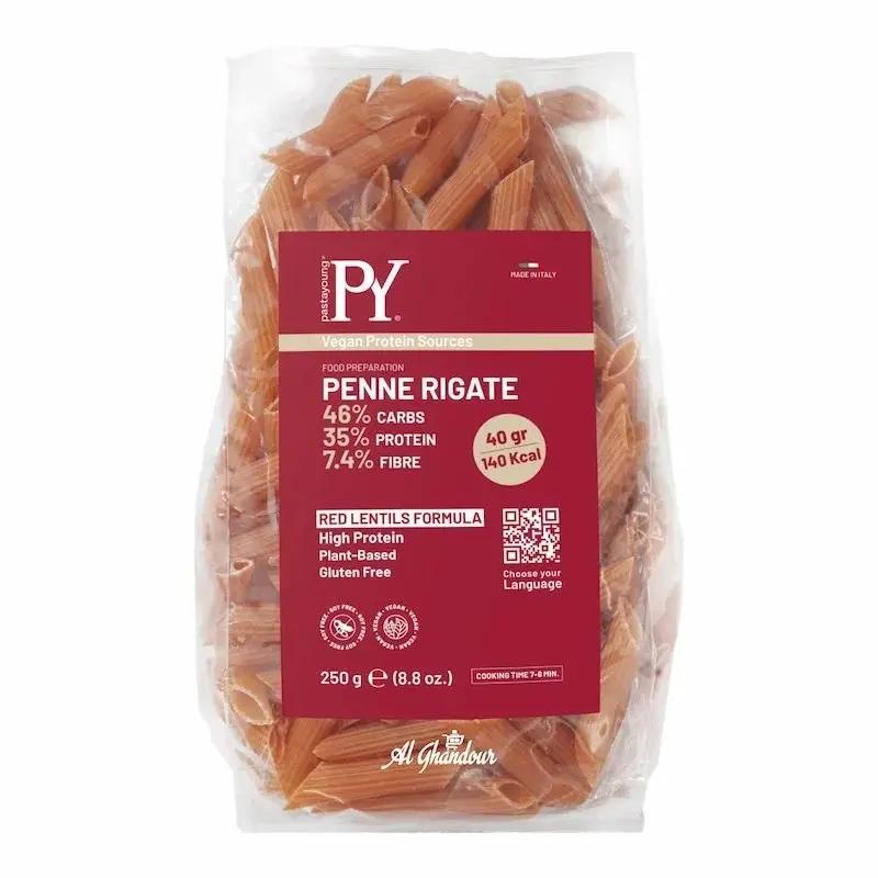 Pasta Young – Penne Lentille Corail Protéine 35% – 250g My Store