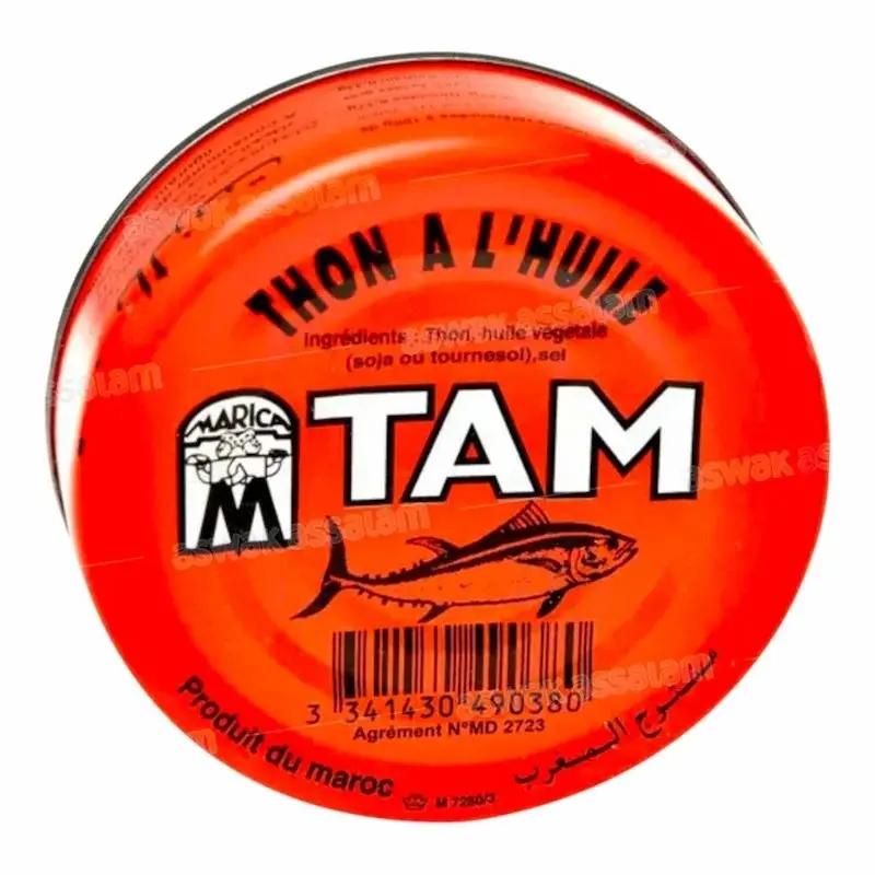 Thon Entier à l Huile Vegetale Tam 85g My Store