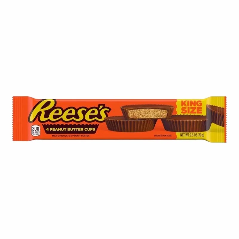 Reeses Peanut Butter Cups – 124 g – Cup Chocolat et Beurre de Cacahuète
