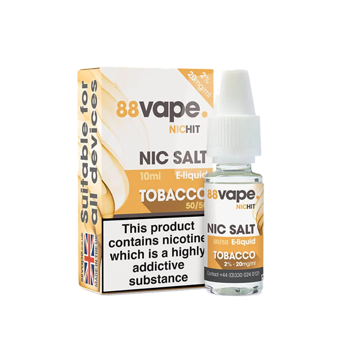 88Vape Nic Salt Original Tobacco 10ml / 20mg (Copy)