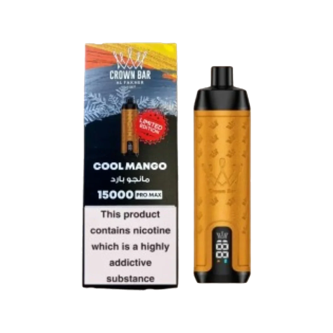 AL Fakher Crown Bar 15000 puffs Pro Max - Cool Mango - 5mg