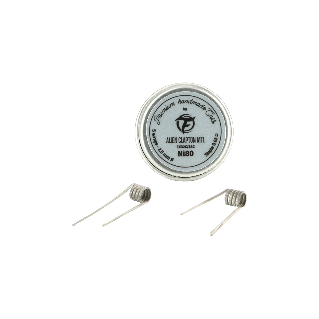 Alien Clapton MTL Ni80 0.63 Ohm Handmade Series - Fumytech
