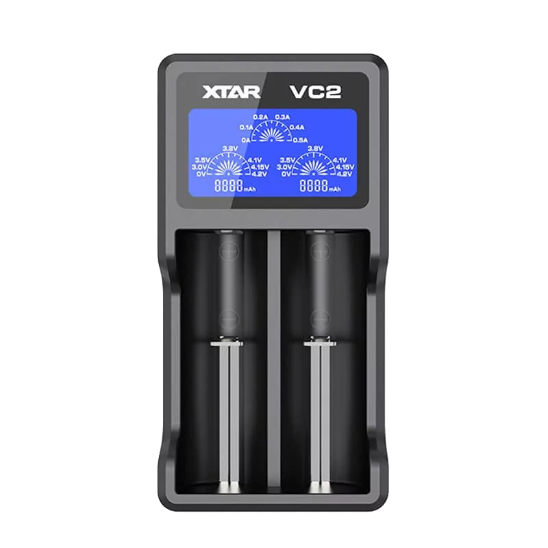 Chargeur d'accus VC2 XTAR
