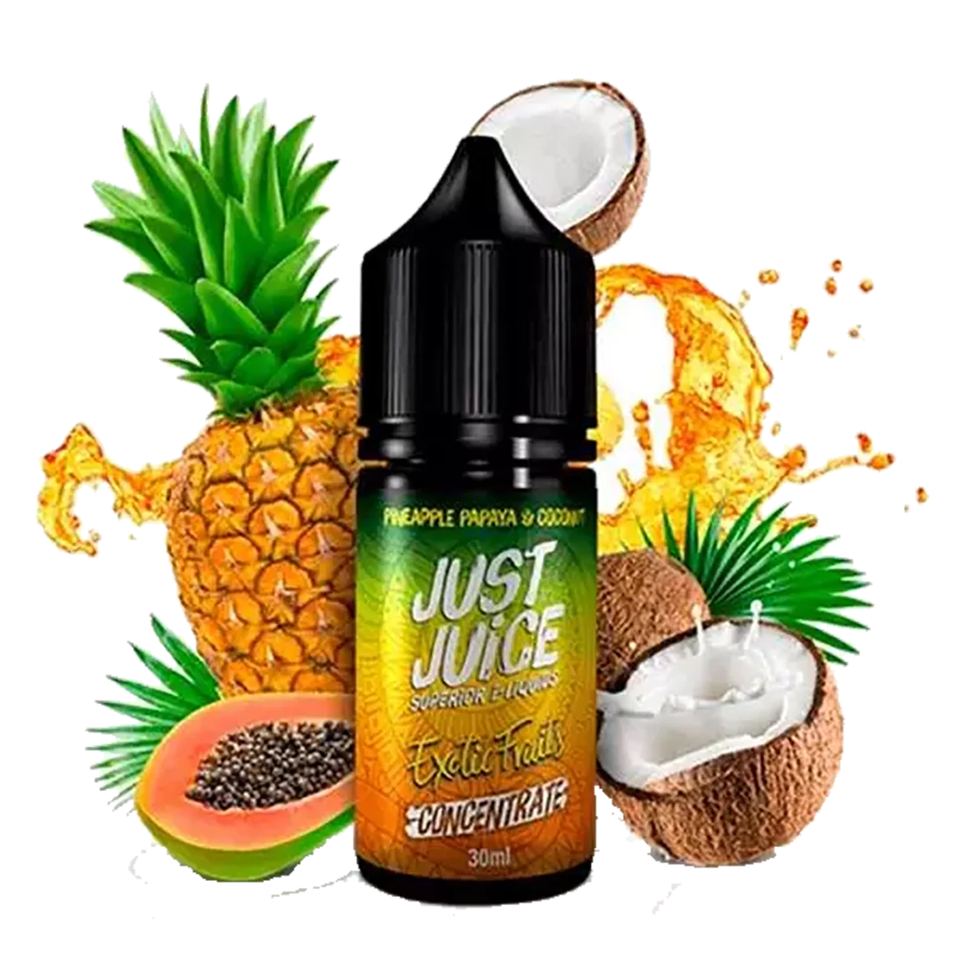 Concentré Just Juice Papaya Pineapple Coconut 30ml
