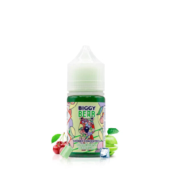Concentré Biggy Bear 30ml - Pomme Cerise Bubble Gum