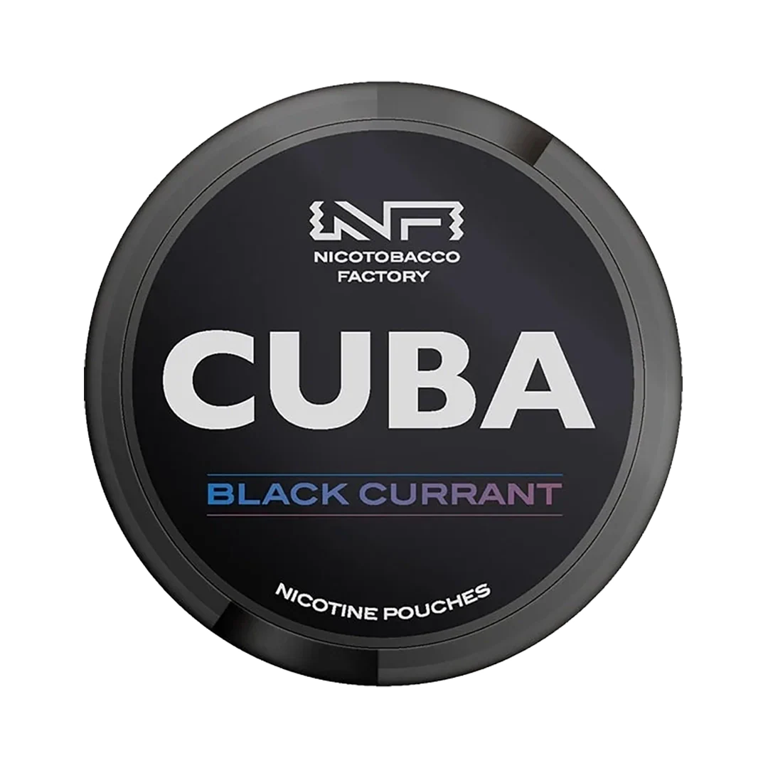Cuba Nicotine Pouche - Black Currant Strong - 50mg