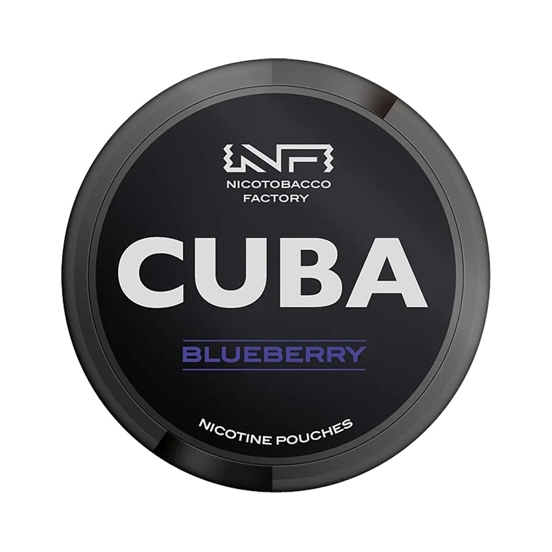 Cuba Nicotine Pouche - Blueberry Strong - 50mg