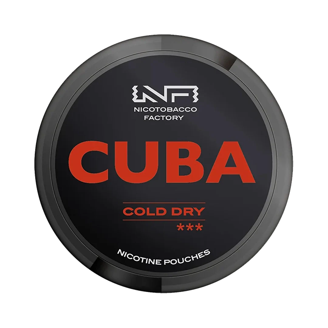 Cuba Nicotine Pouche - Cold Dry Strong - 50mg