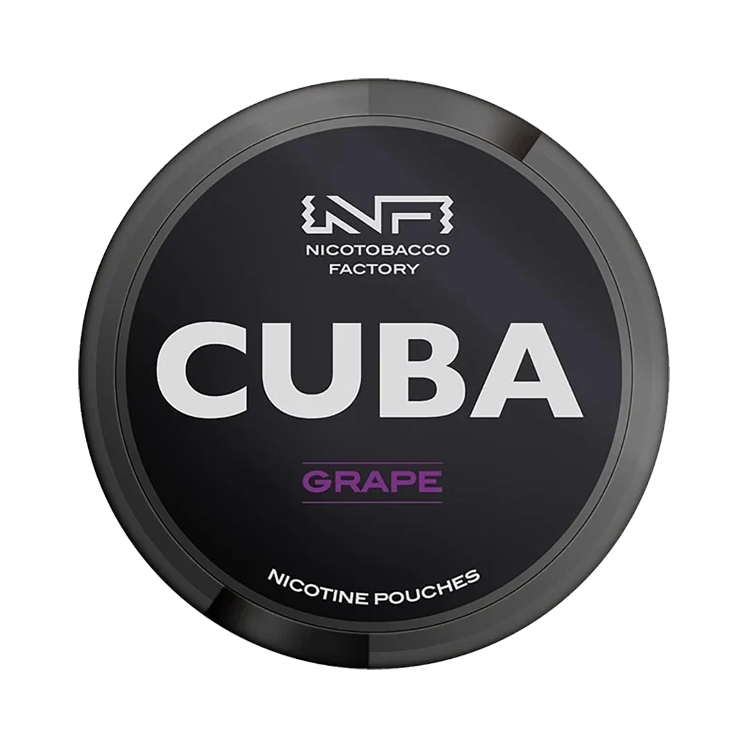 Cuba Nicotine Pouche - Grape Strong - 50mg