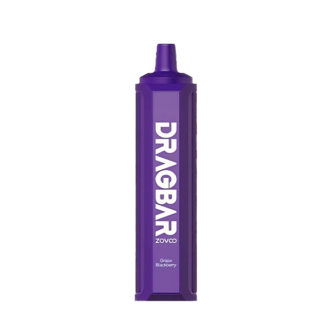 E-cigarette jetable - Drag Bar 8000 puffs - Grape Blackberry 5%