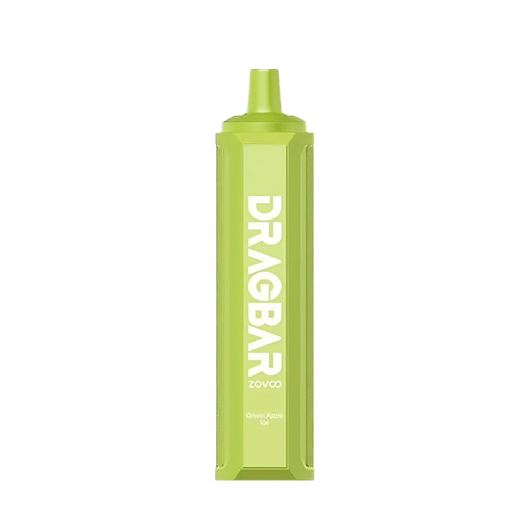 E-cigarette jetable - Drag Bar 8000 puffs - Green Apple Ice 5%