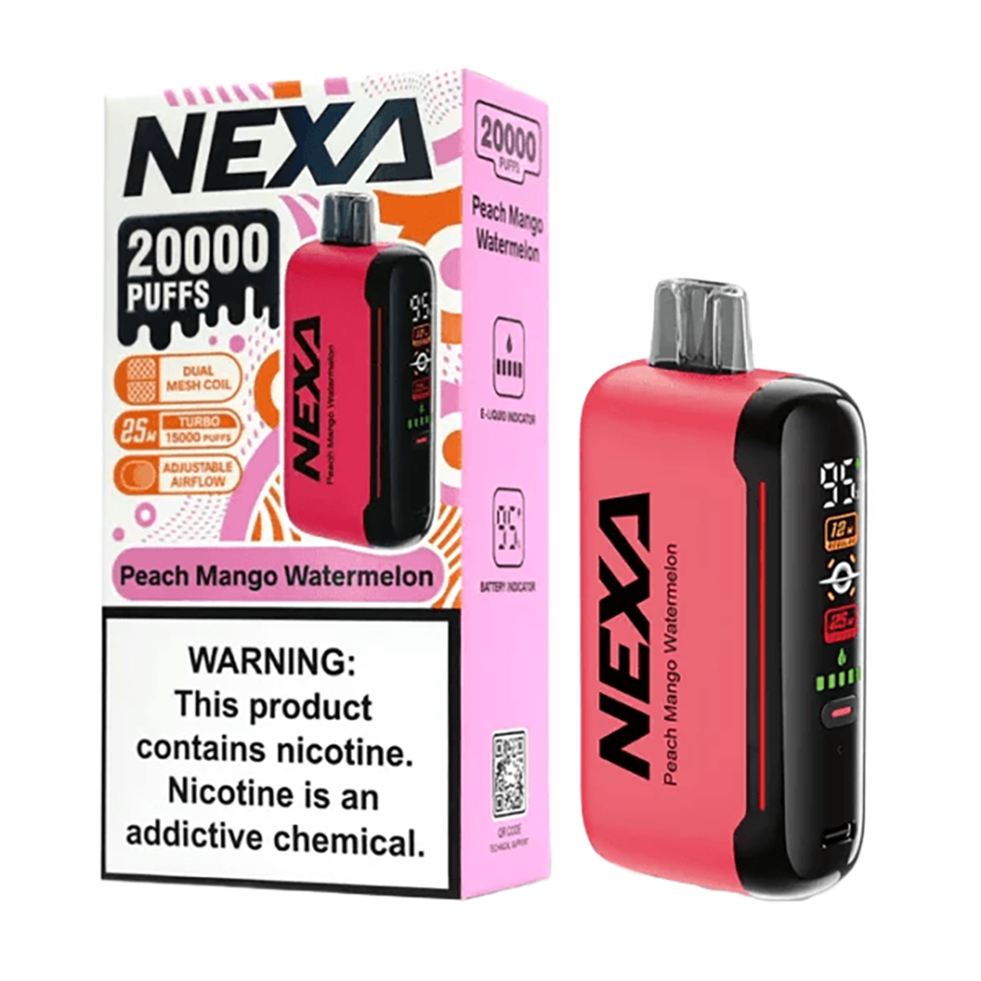 DragBar Nexa - Peach Mango Watermelon - 20k Taffs 5%