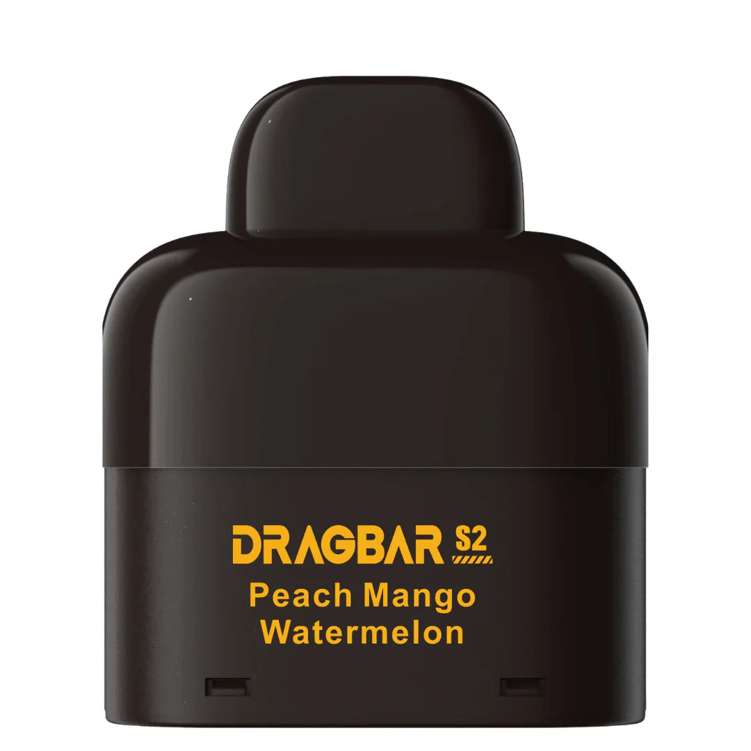 DRAGBAR S2 Pod - Peach Mango Watermelon - 5%