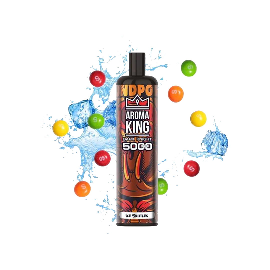 Dark Knight 5000 Puffs Ice Skittles 0mg - Aroma King