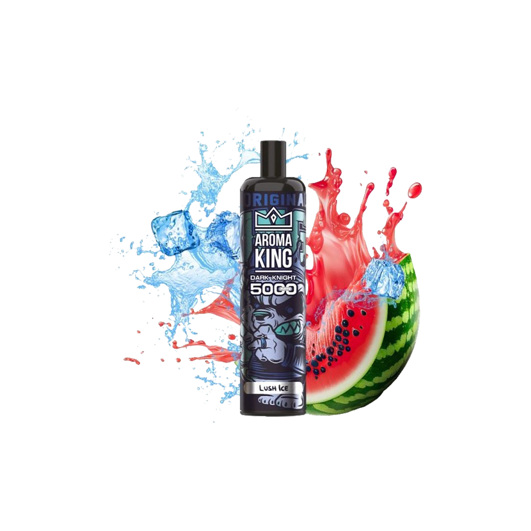 Dark Knight 5000 Puffs Lush Ice 0mg - Aroma King