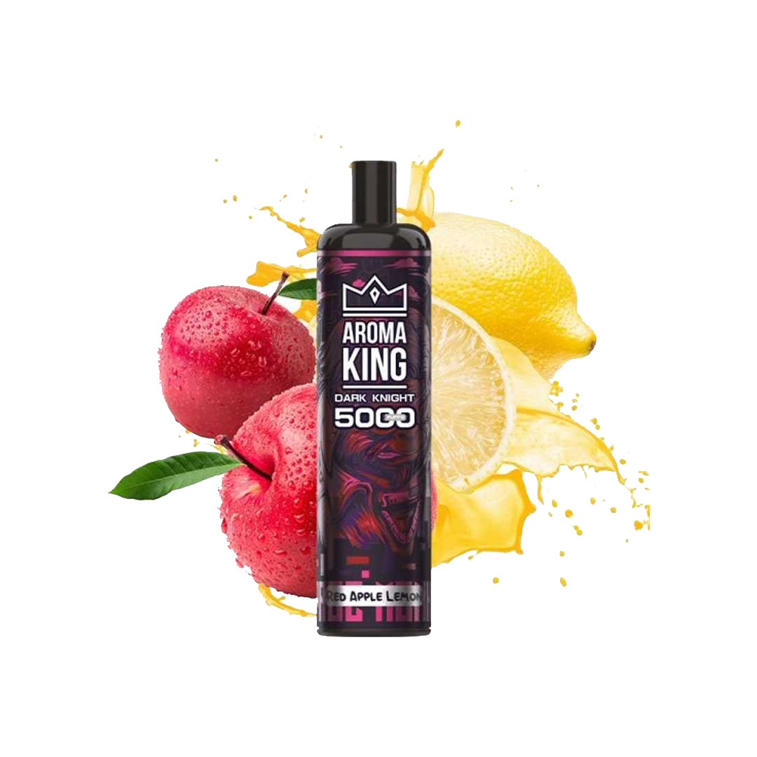 Dark Knight 5000 Puffs Red Apple Lemon 0mg - Aroma King