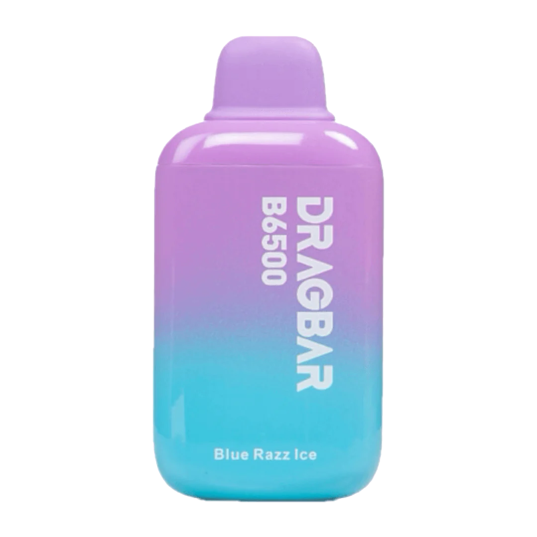 Drag Bar B6500 Puff - Blue razz ice - 5%