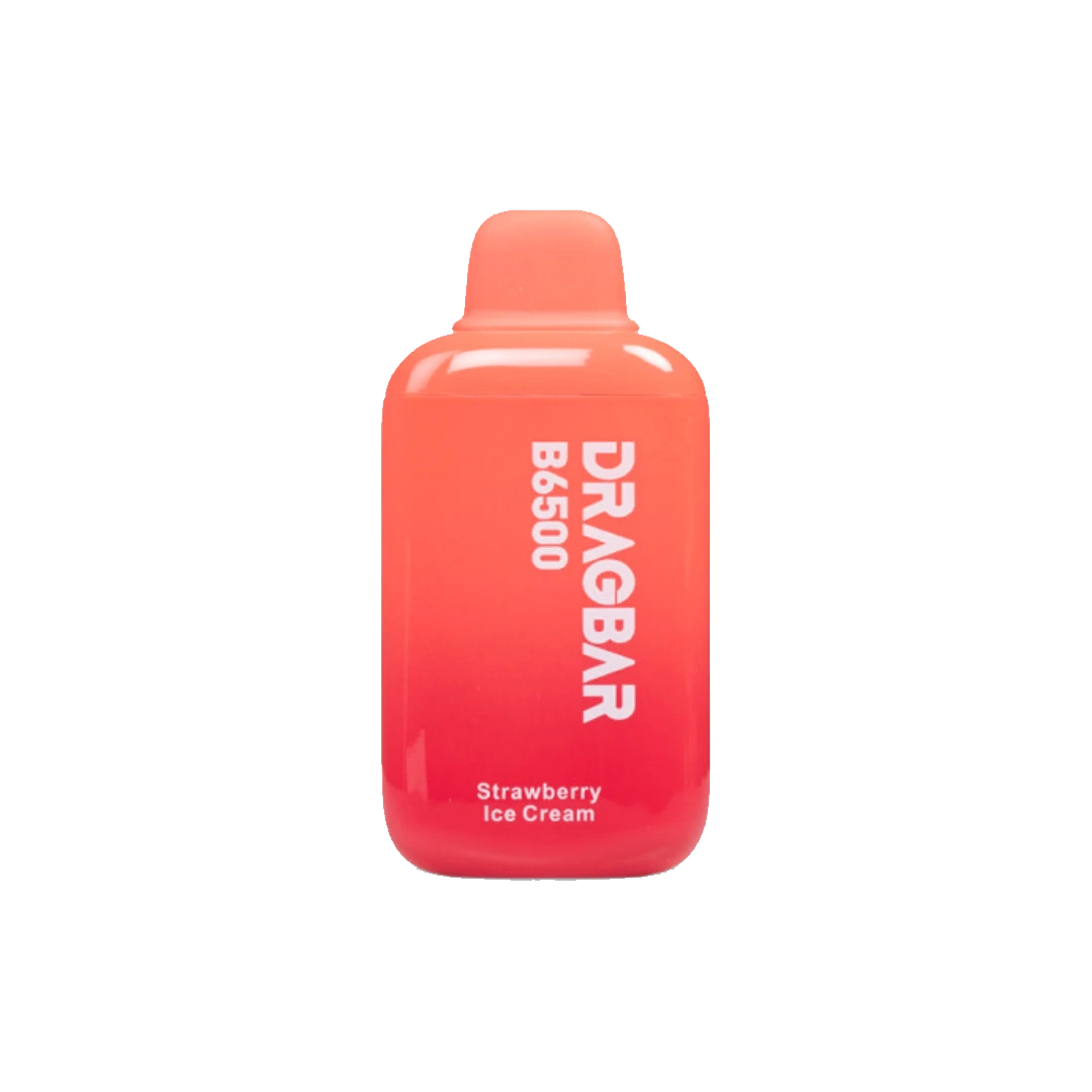 Drag Bar B6500 Puff - Strawberry ice cream - 5%