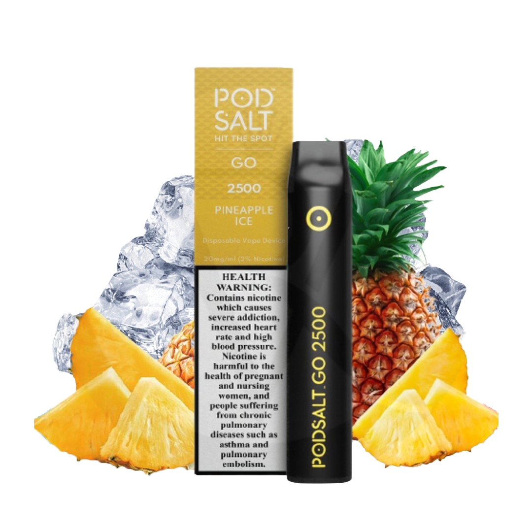 POD Salt 2500 puffs Pineapple Ice 2%