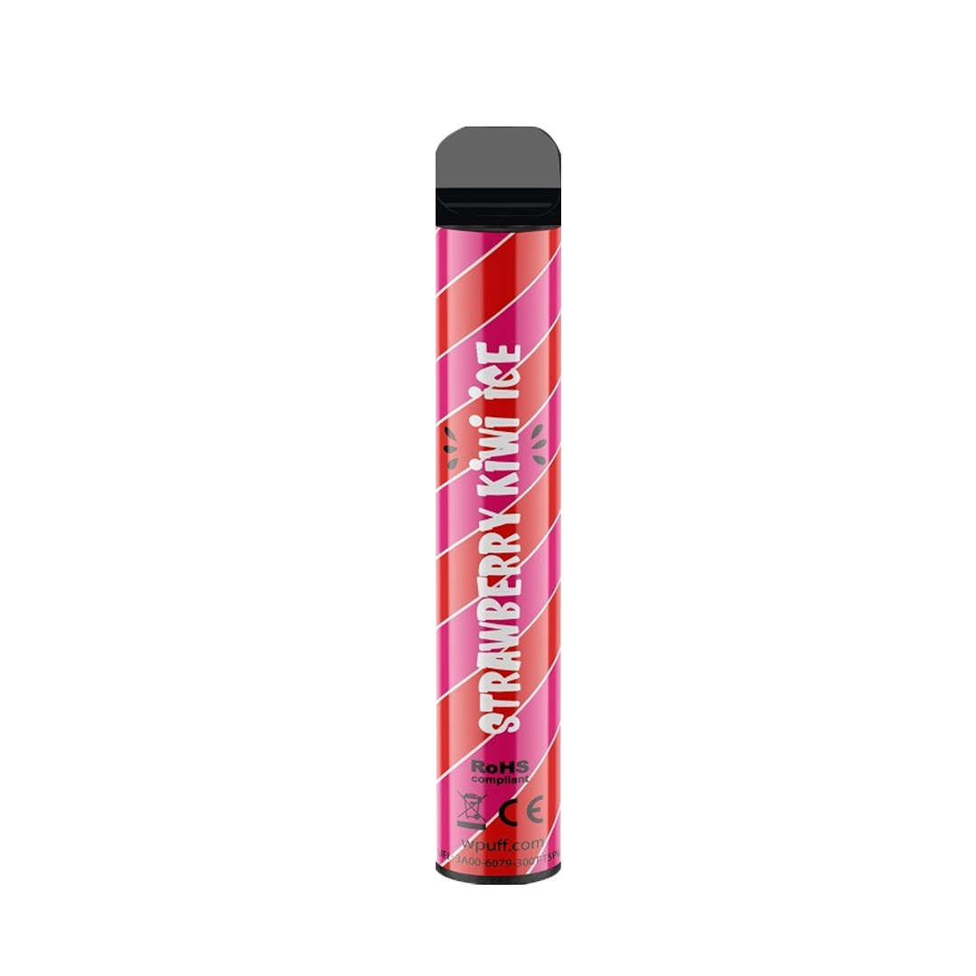 Wpuff Magnum Liquideo - STRAWBERRY KIWI ICE - Jetable 2000 Taffs  2%