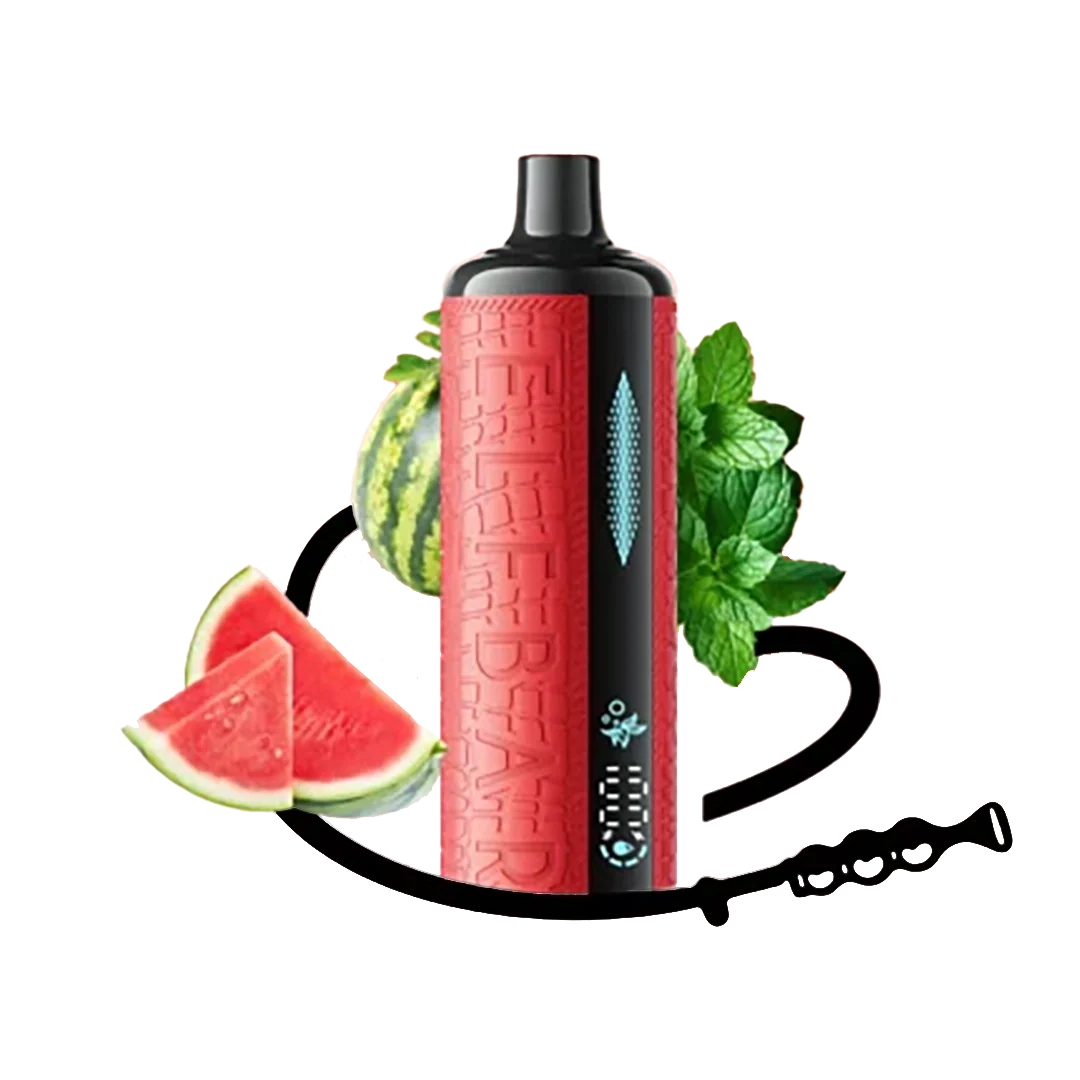 ELFBAR E-shisha - Watermelon Mint 16K Puffs - 5MG