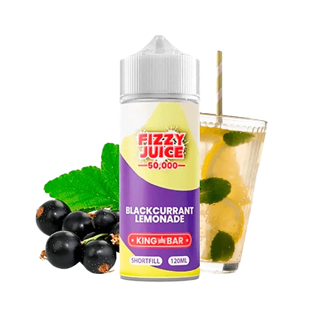 Fizzy Juice King Bar - Blackcurrant Lemonade - 120ml