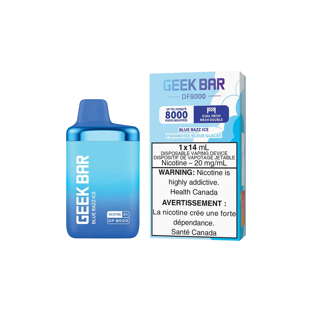 Geekbar DF8000 Puff  - Blue Razz ice - 5%