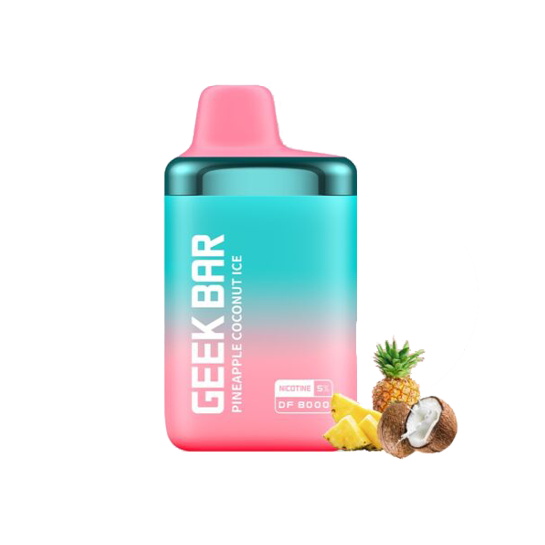 Geekbar DF8000 Puff - Pineapple Cocount Ice - 5%