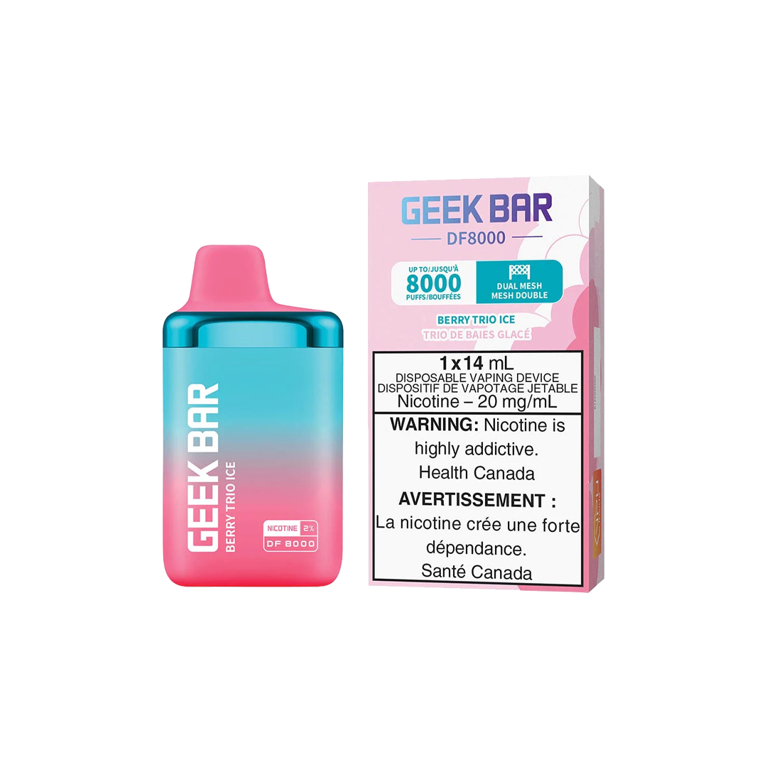 Geekbar DF8000 Puff  - Triple Berry Ice - 5%