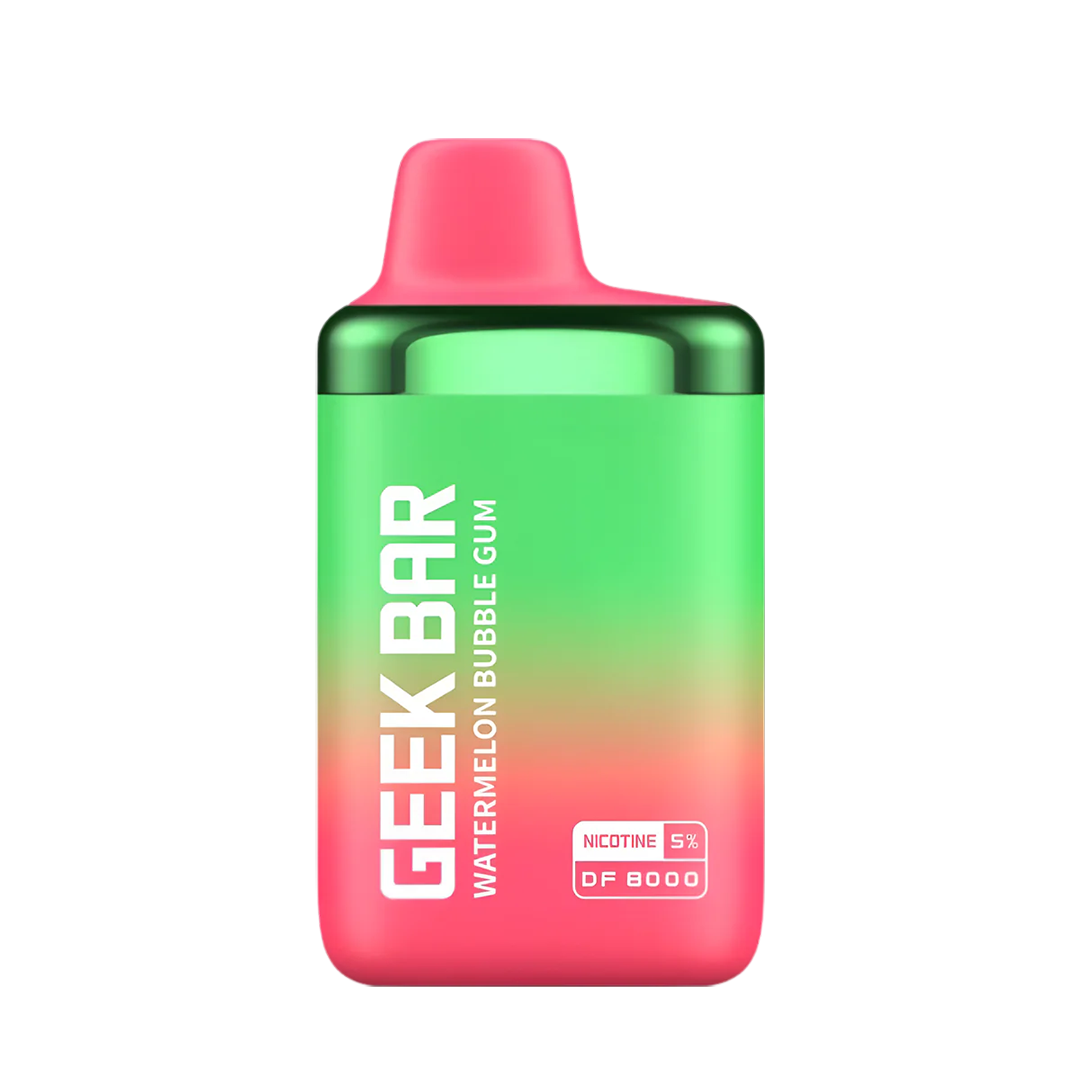 Geekbar  DF8000 Puff - Watermelon Bubble Gum - 5%