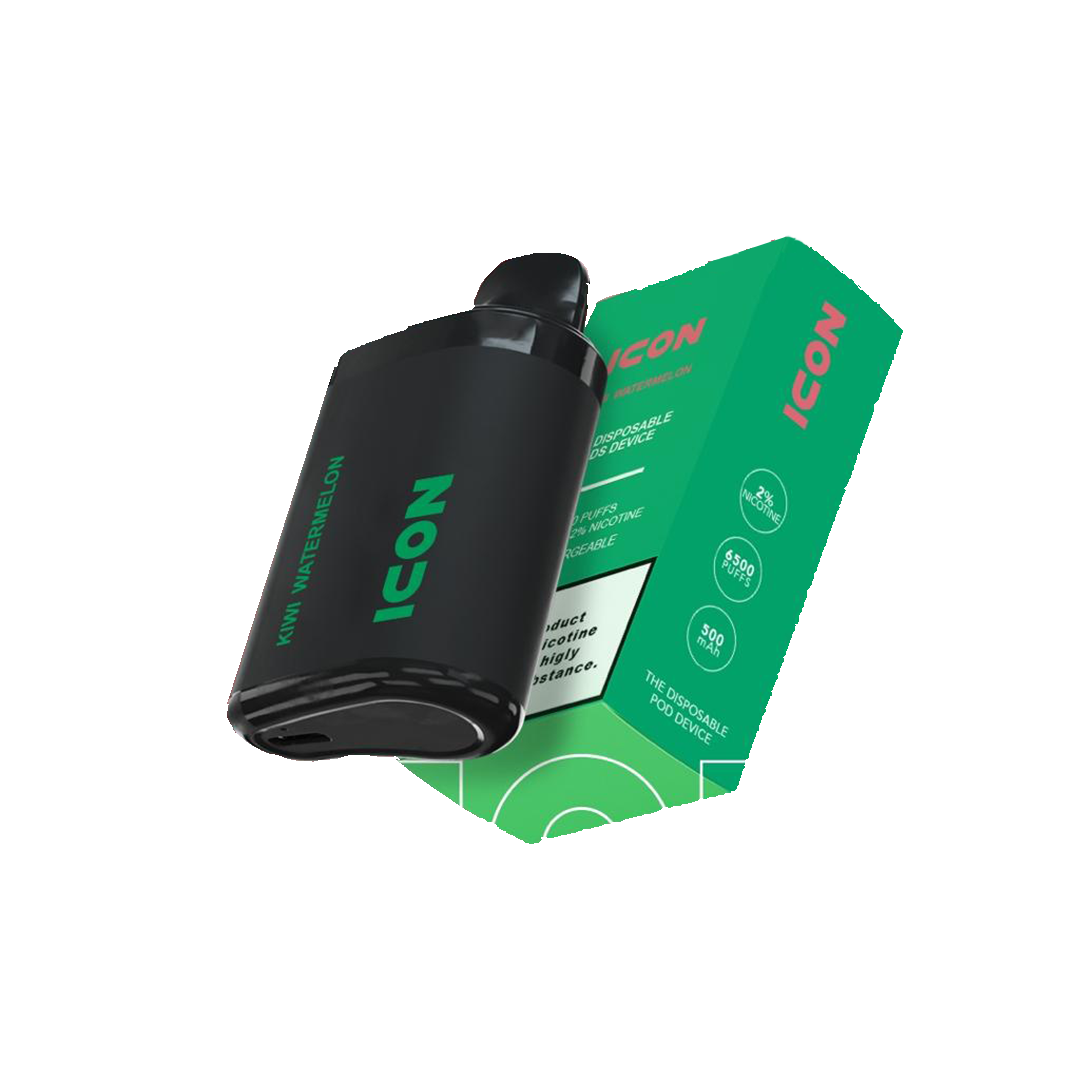 ICON - KIWI WATERMELON 2% - 6500 PUFFS