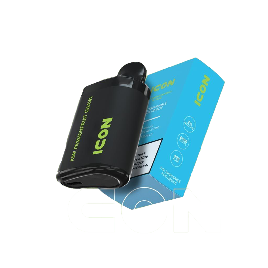ICON - KIWI PASSIONFRUIT GUAVA 2% - 6500 PUFFS