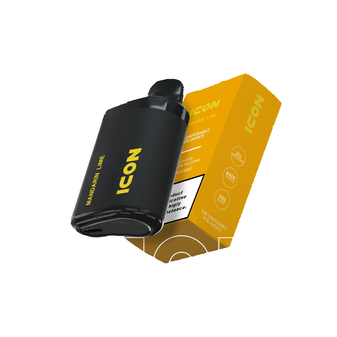 ICON - MANDARINE LIME 2% - 6500 PUFFS