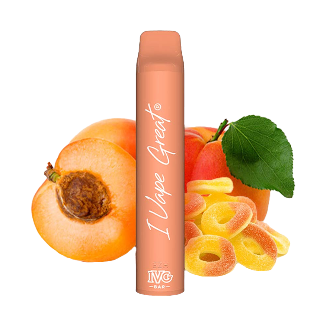 IVG Bar 600 Taffs - Peach Rings (2%)