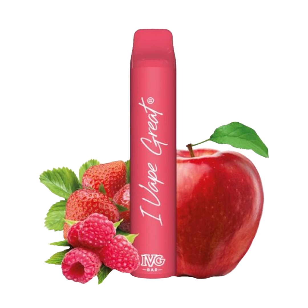 IVG Bar 600 Taffs - Strawberry Raspberry Pink Apple (2%)