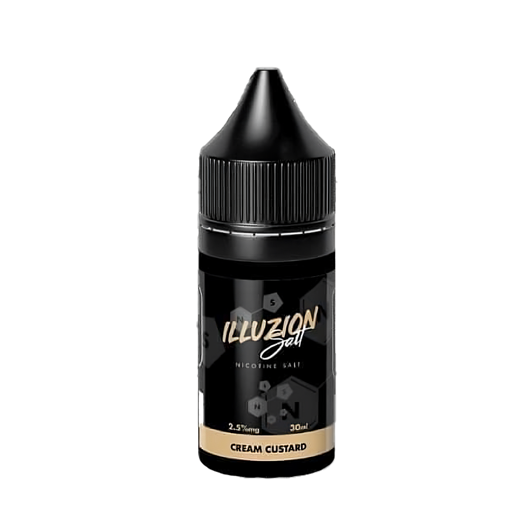 Illuzion salt 30ml - Cream Custard - 2.5% mg