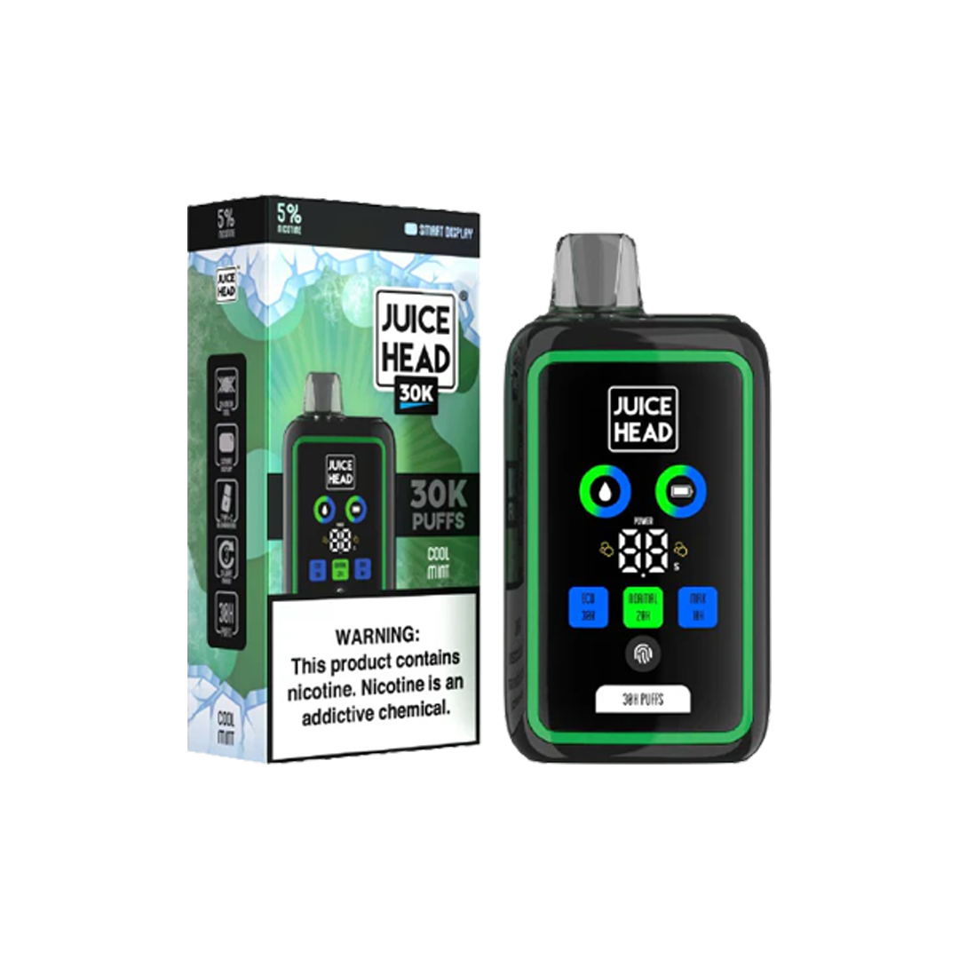 JUICE HEAD 30K Puffs - Cool Mint - 5%