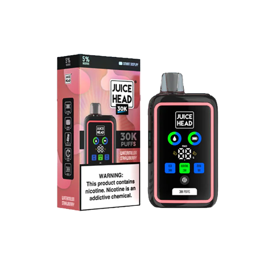 JUICE HEAD 30K Puffs - Watermelon Strawberry - 5%
