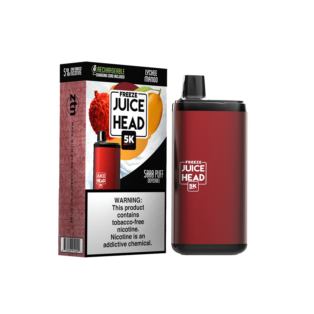 JUICE HEAD BARS FREEZE 5000 Taffs - Lychee Mango