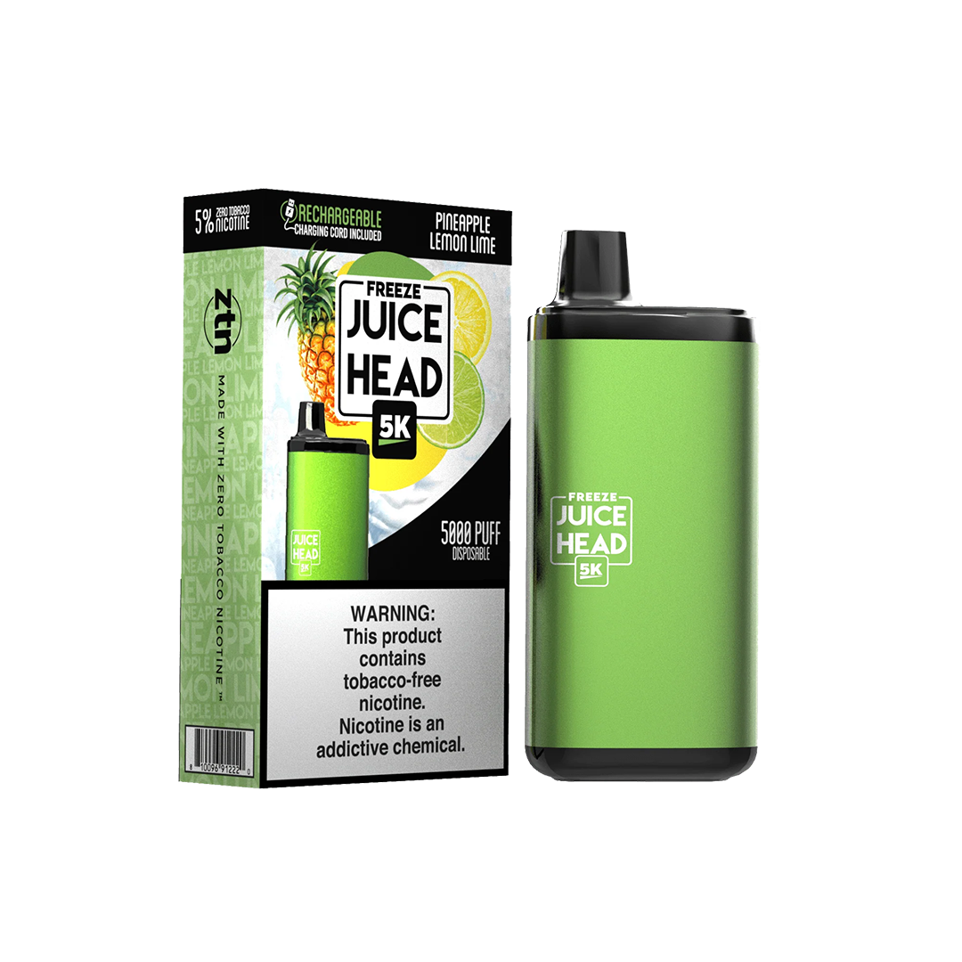 JUICE HEAD BARS FREEZE 5000 Taffs Pineapple Lemon Lime