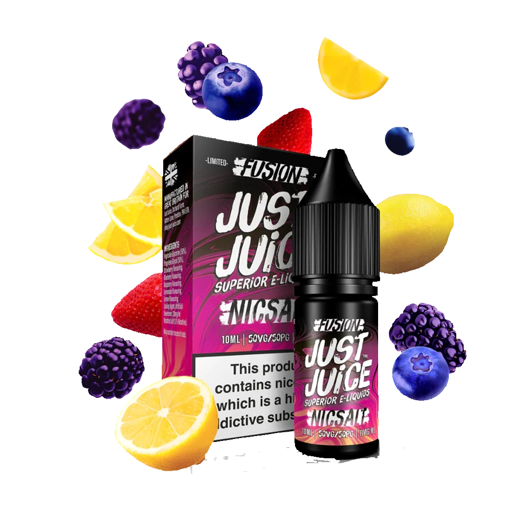 JUST JUICE – NIC SALT – BERRY BURST LEMONADE 10ML / 20mg
