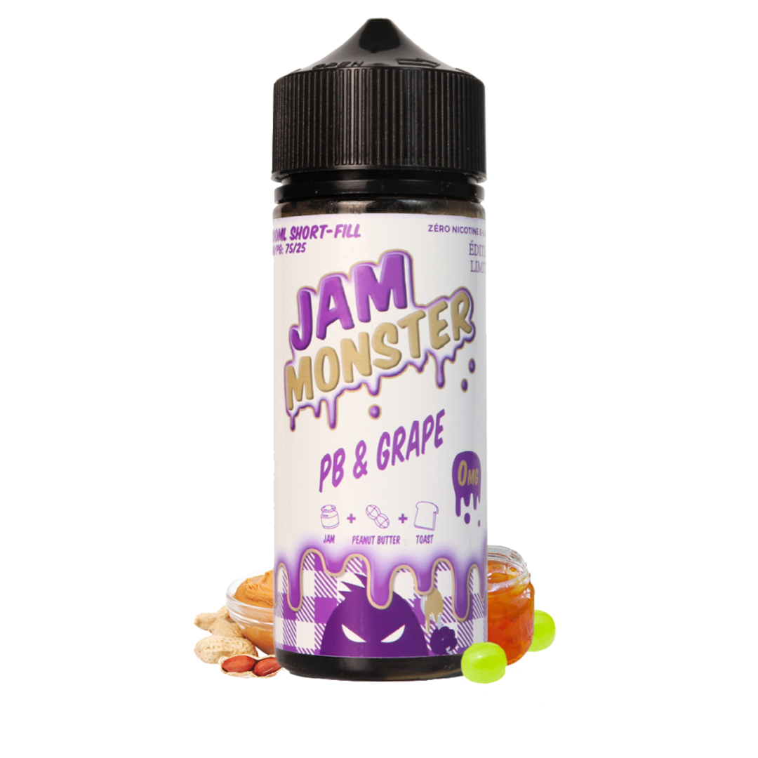 Jam Monster Pb Grape Jam 120ml