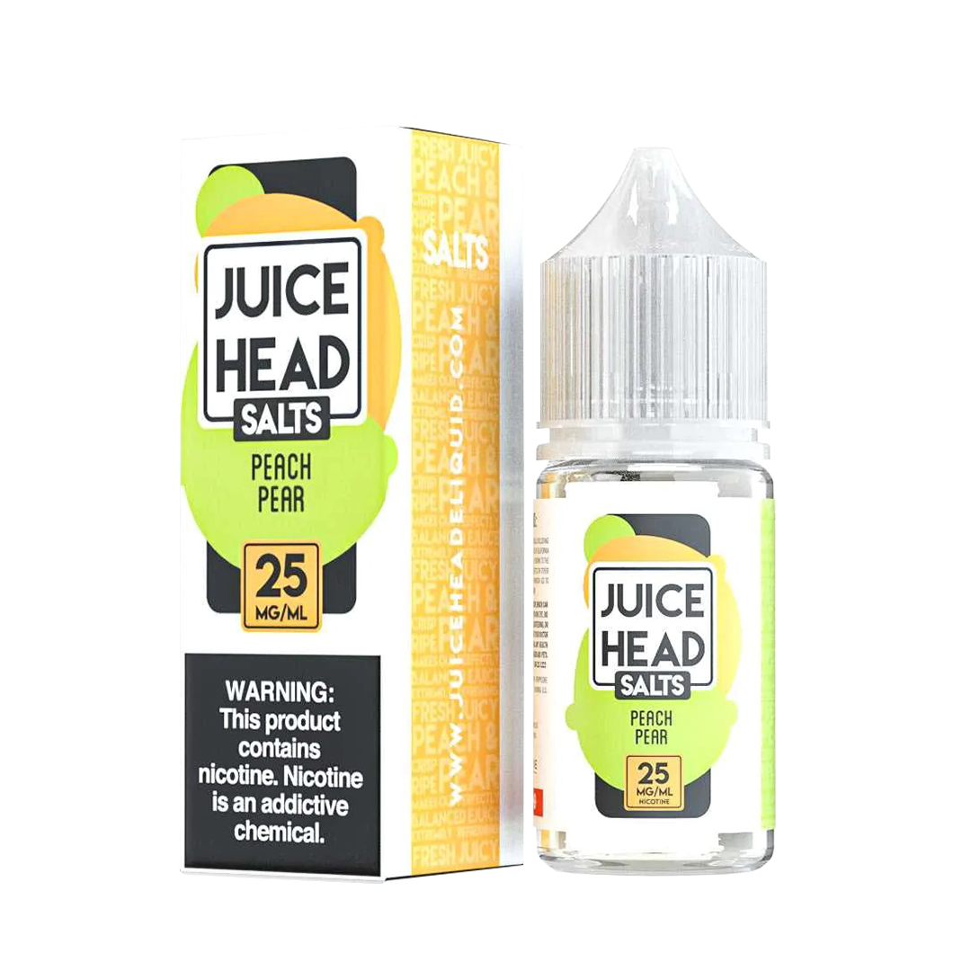 Juice Head - Peach Pear - Salt 30ml