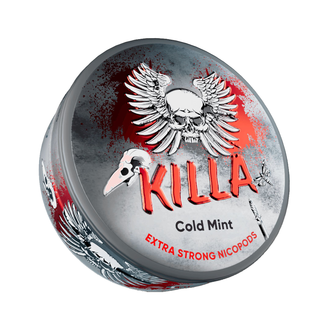Killa Snus - Cold Mint 12,8mg/pouch