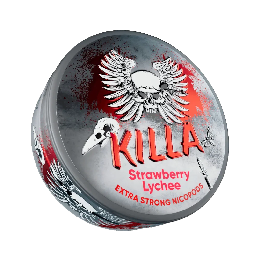 Killa Snus - Strawberry Lychee - 12.8 mg/pouch