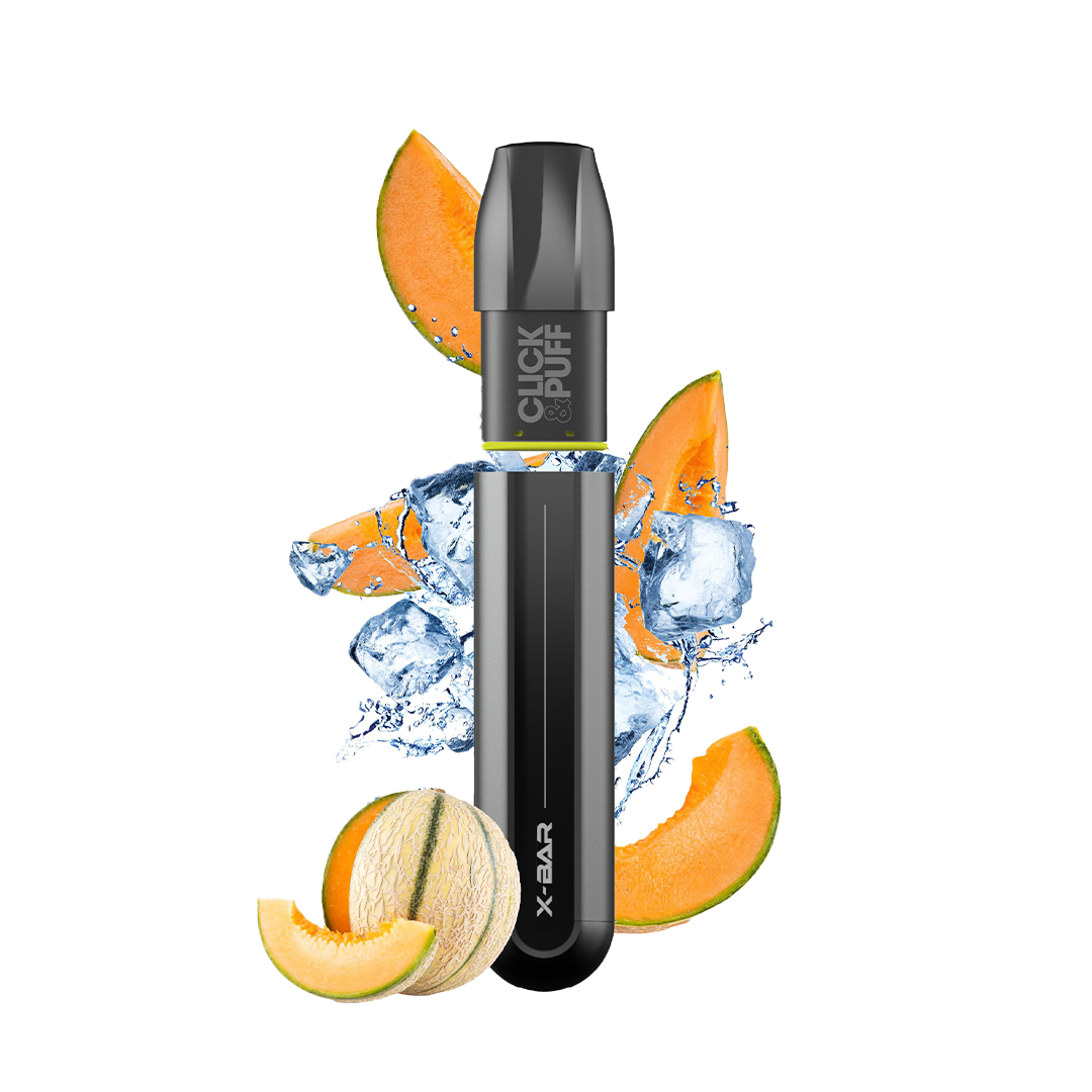 X-BAR Click & Puff kit de démarrage - FIZZY MELON